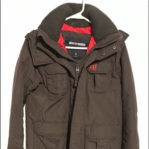 ABERCROMBIE KIDS BOYS Heavy Winter Coat Size Large